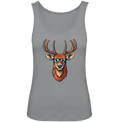 #001 Hirsch, Damen Premium Organic Tank Top