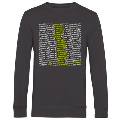 #002 Weinstraße, Herren Premium Bio Sweatshirt