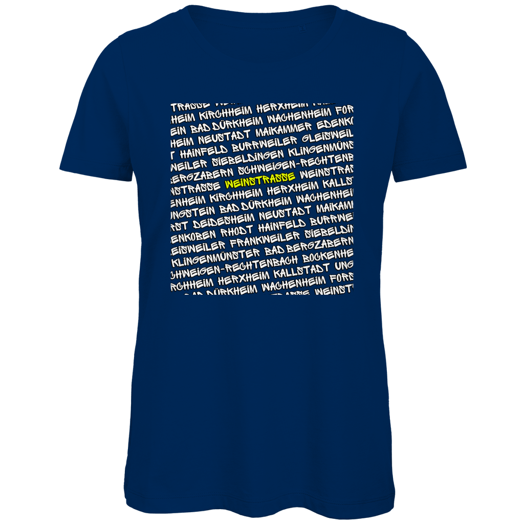 #001 Weinstraße, Damen Premium Bio T-Shirt
