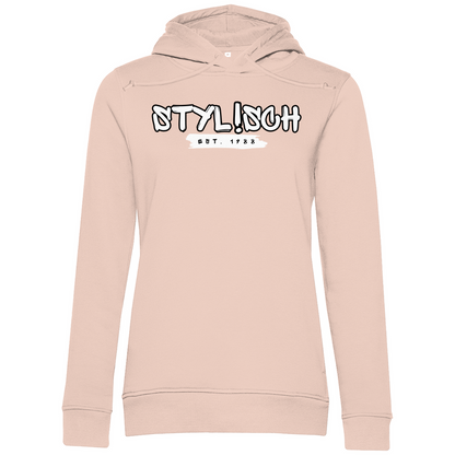 #002 STYLISCH, Damen Premium Bio Hoodie