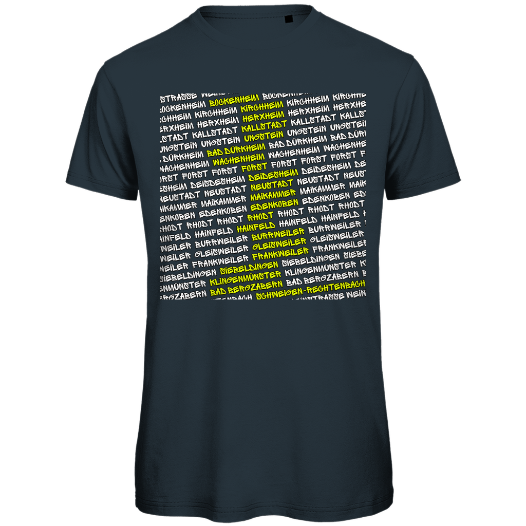 #002 Weinstraße, Herren Premium Bio T-Shirt