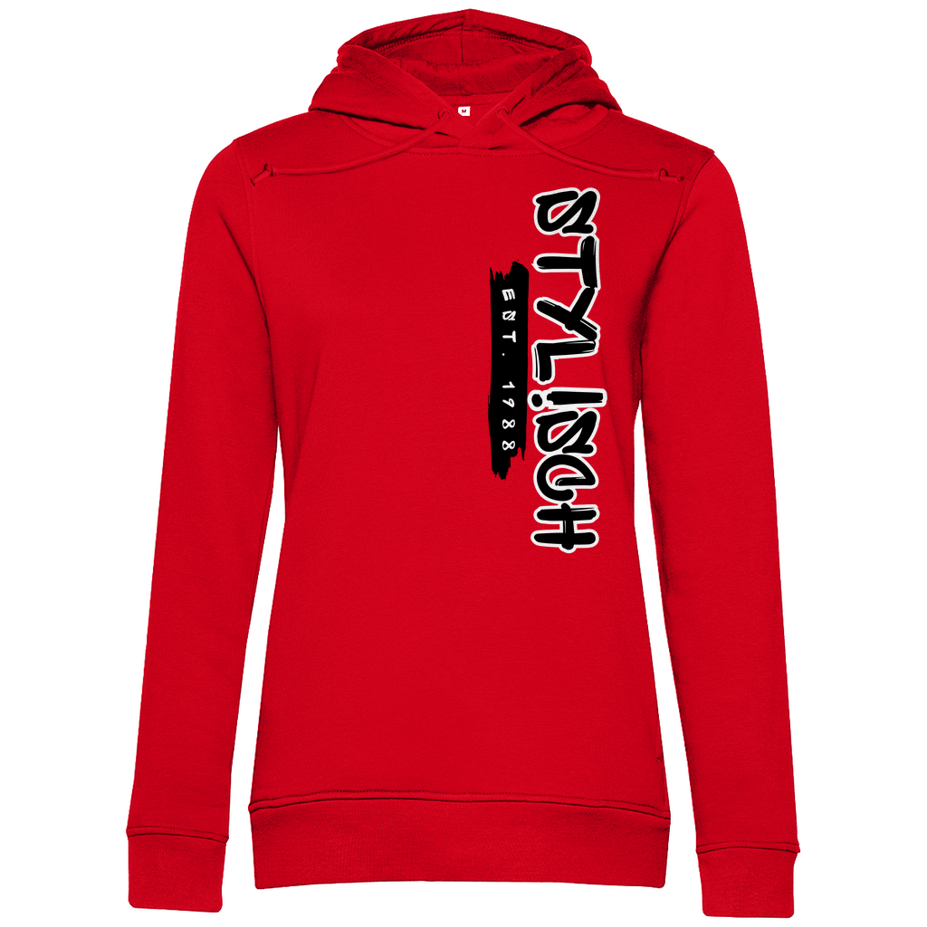 #003 STYLISCH, Damen Premium Bio Hoodie