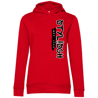 #003 STYLISCH, Damen Premium Bio Hoodie