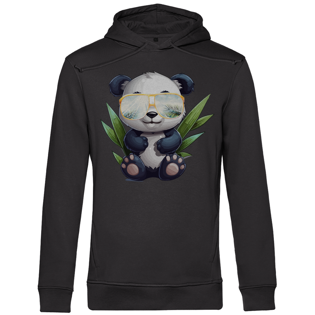 #001 Panda, Herren Premium Bio Hoodie