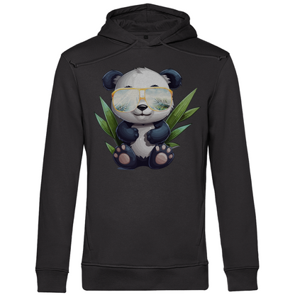 #001 Panda, Herren Premium Bio Hoodie