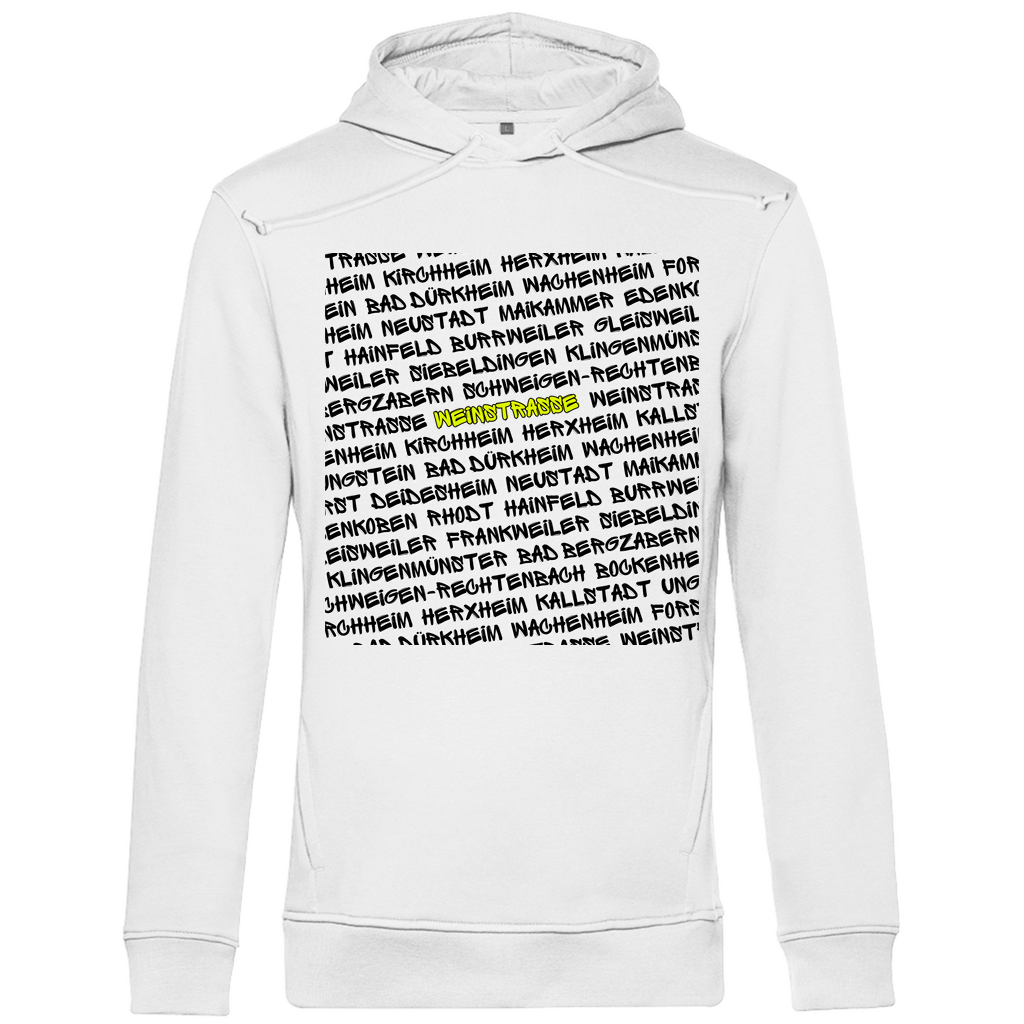#001 Weinstraße, Herren Premium Bio Hoodie
