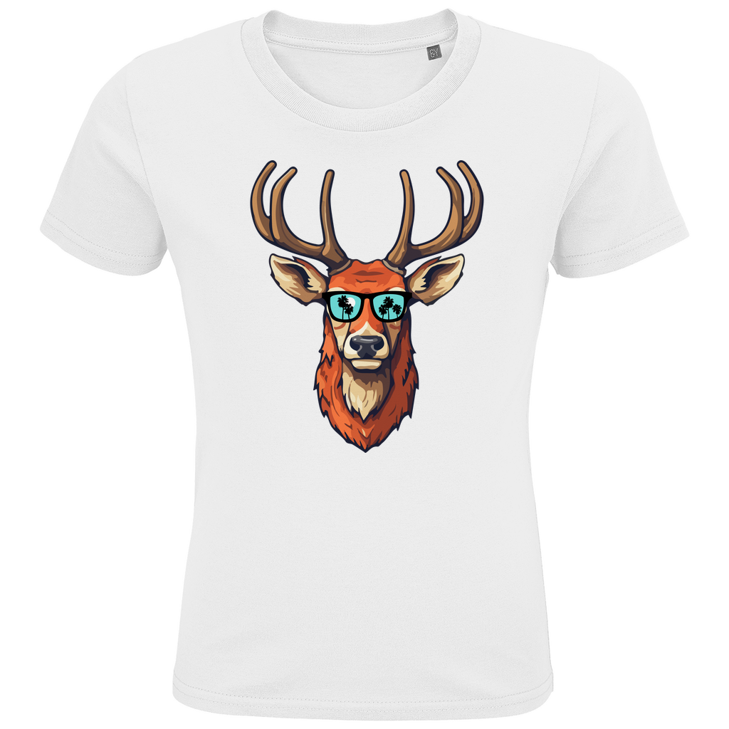 #001 Hirsch, Kids Premium Bio T-Shirt