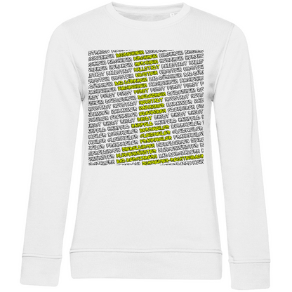 #002 Weinstraße, Damen Premium Bio Sweatshirt