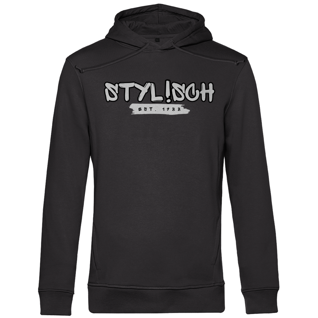 #002 STYLISCH, Herren Premium Bio Hoodie