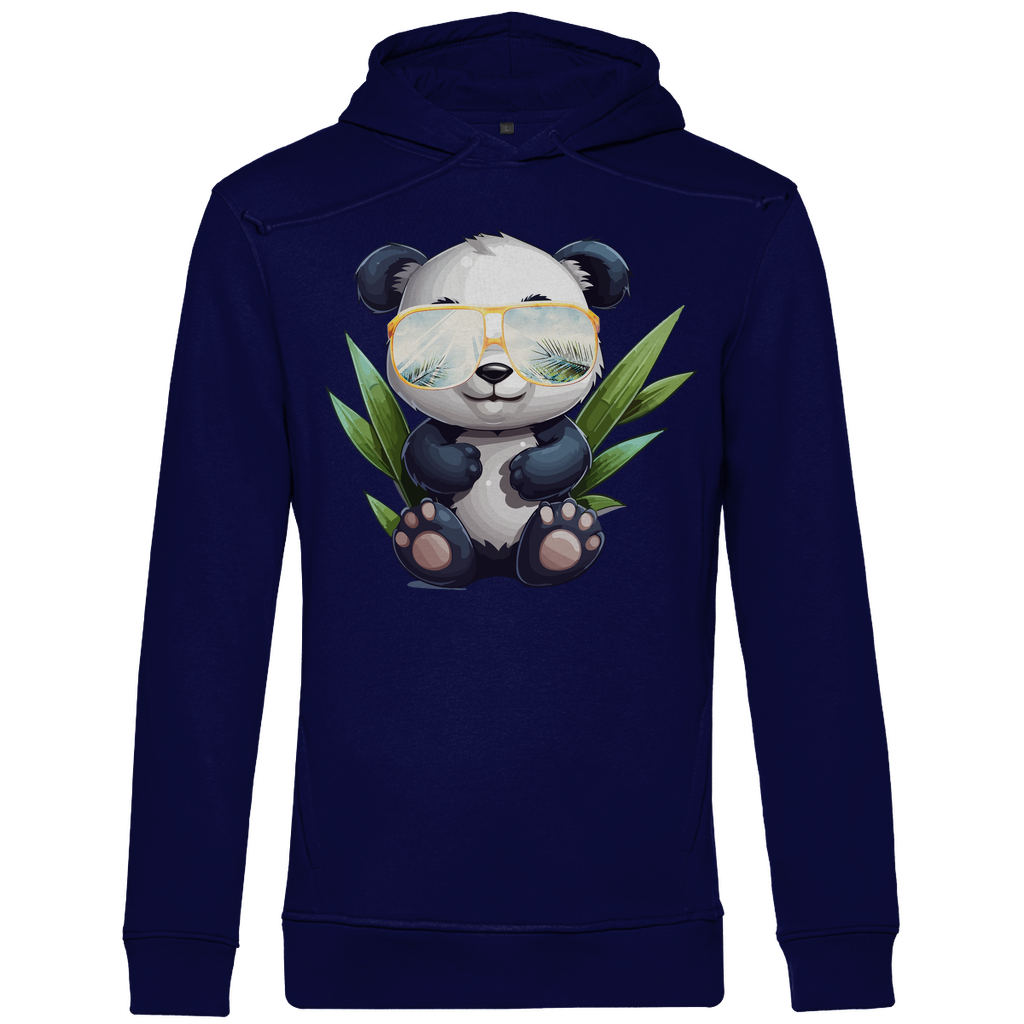 #001 Panda, Herren Premium Bio Hoodie