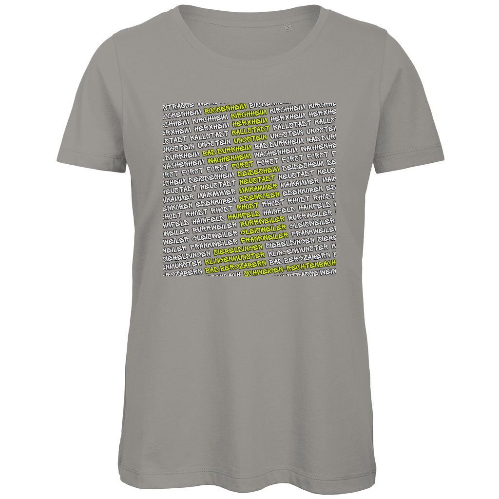 #002 Weinstraße, Damen Premium Bio T-Shirt