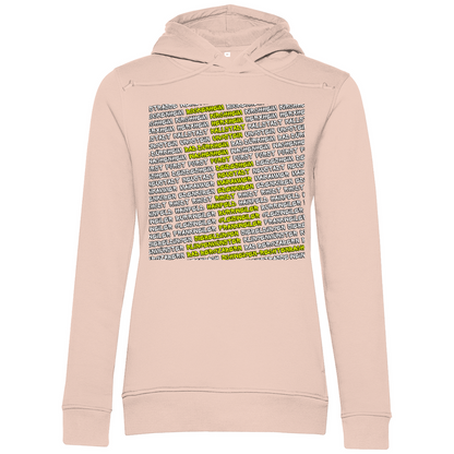 #002 Weinstraße, Damen Premium Bio Hoodie