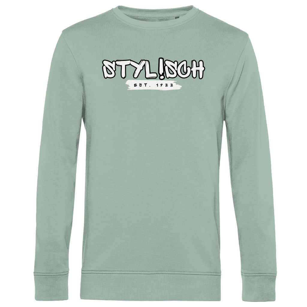 #002 STYLISCH , Herren Premium Bio Sweatshirt