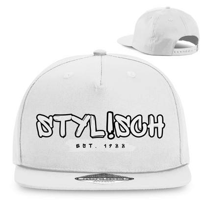 #002 STYLISCH, Snapback Rapper Cap
