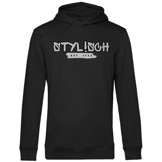 #002 STYLISCH, Herren Premium Bio Hoodie