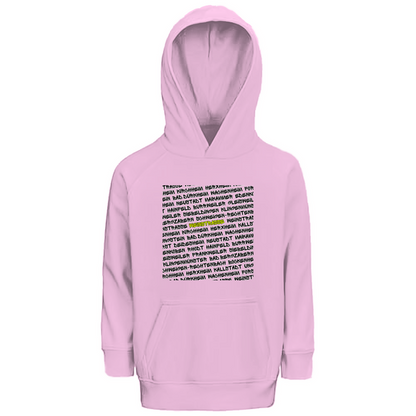 #001 Weinstraße, Kinder Premium Bio Hoodie