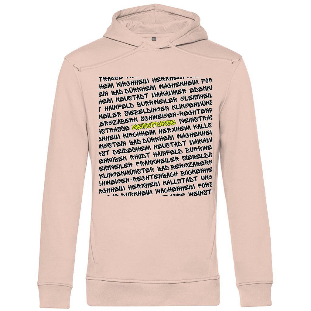 #001 Weinstraße, Herren Premium Bio Hoodie