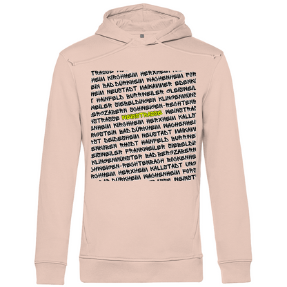 #001 Weinstraße, Herren Premium Bio Hoodie