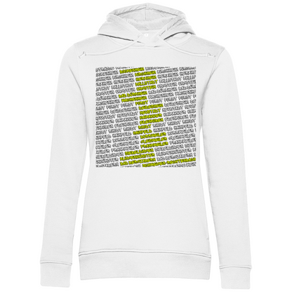 #002 Weinstraße, Damen Premium Bio Hoodie