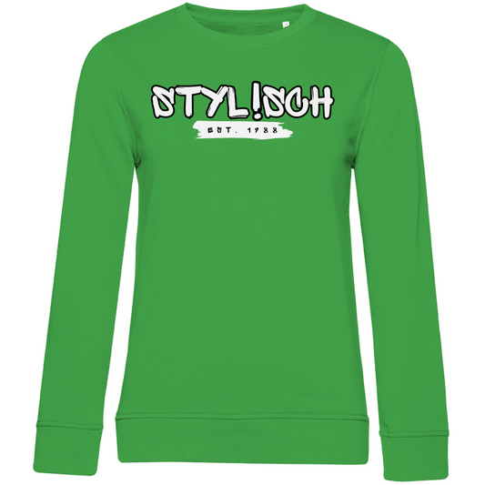 #002 STYLISCH, Damen Premium Bio Sweatshirt
