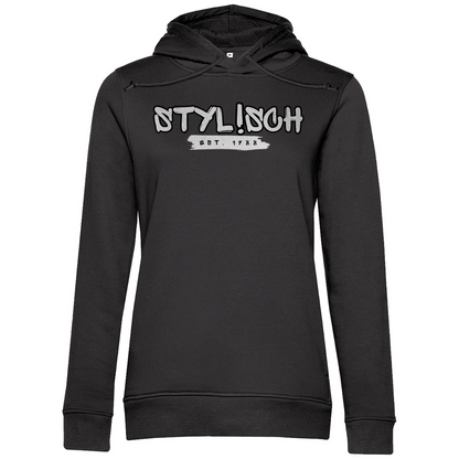 #002 STYLISCH, Damen Premium Bio Hoodie
