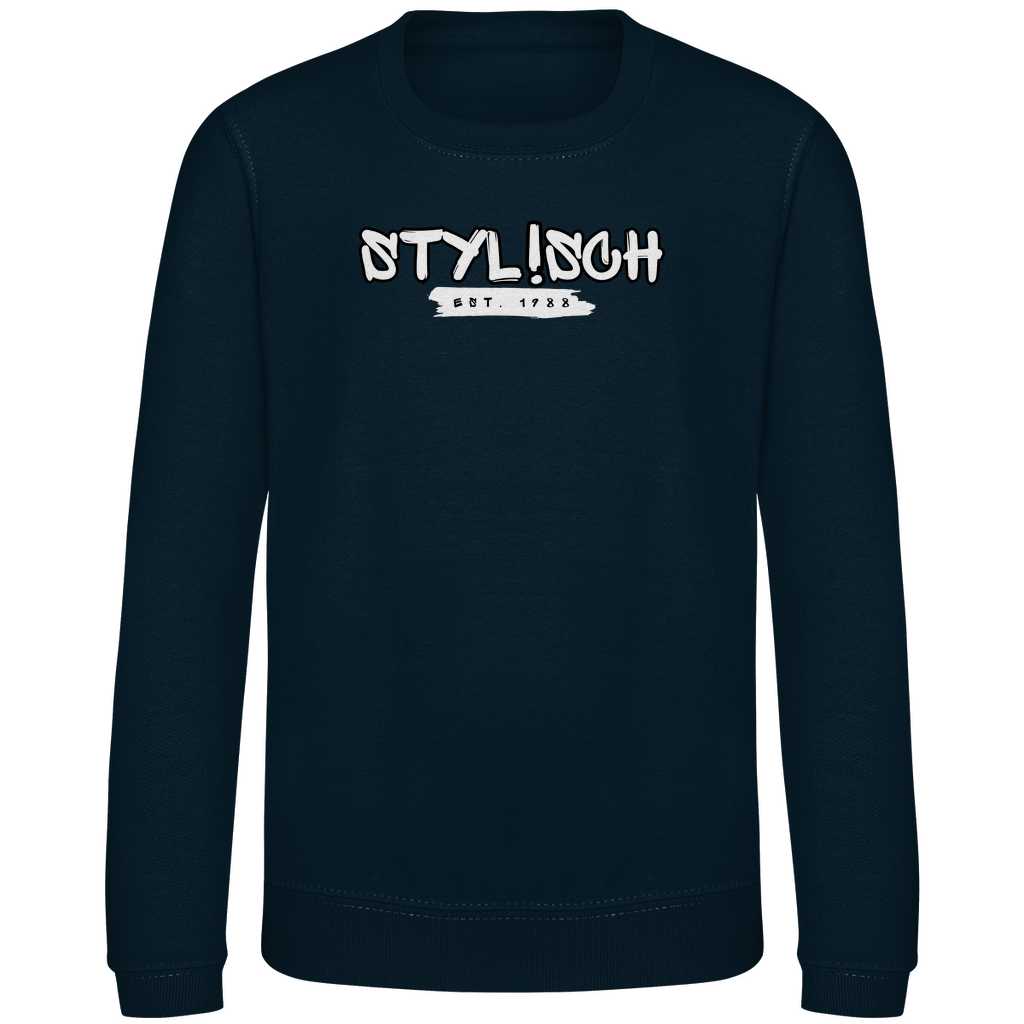 #002 STYLISCH, Kinder Premium Bio Sweatshirt