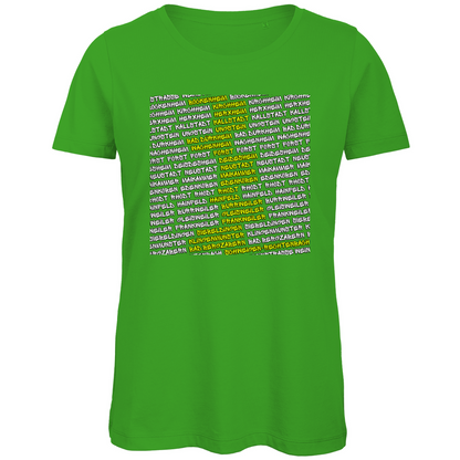 #002 Weinstraße, Damen Premium Bio T-Shirt