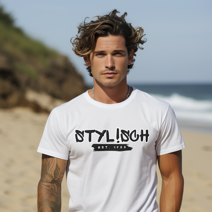 #001 STYLISCH, Herren Premium Bio T-Shirt