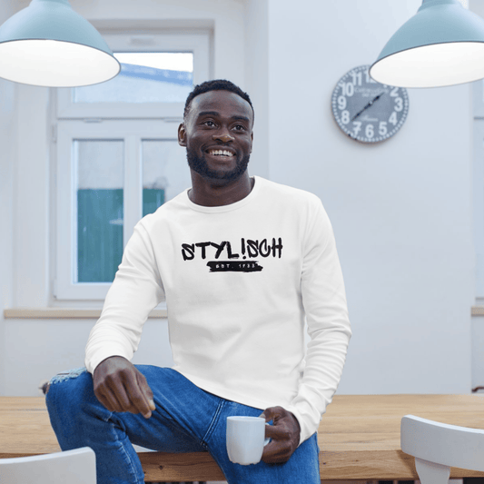 #001 STYLISCH , Herren Premium Bio Sweatshirt