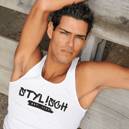 #001 STYLISCH, Herren Premium Bio Tank Top