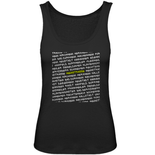 #001 Weinstraße, Damen Premium Organic Tank Top