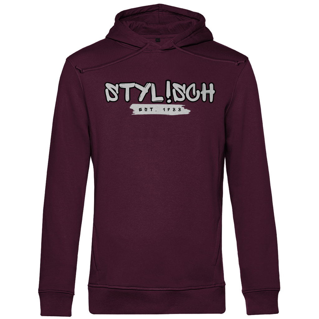 #002 STYLISCH, Herren Premium Bio Hoodie