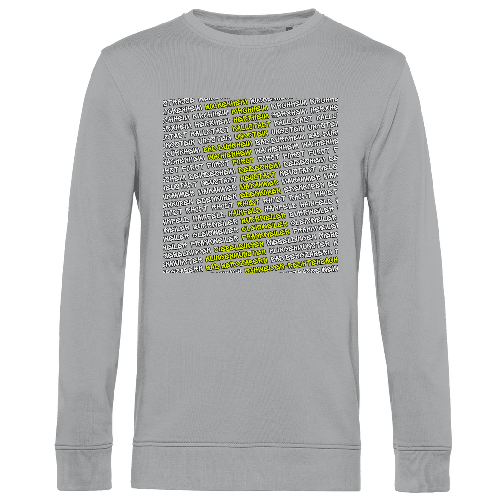 #002 Weinstraße, Herren Premium Bio Sweatshirt