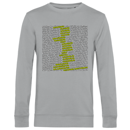 #002 Weinstraße, Herren Premium Bio Sweatshirt