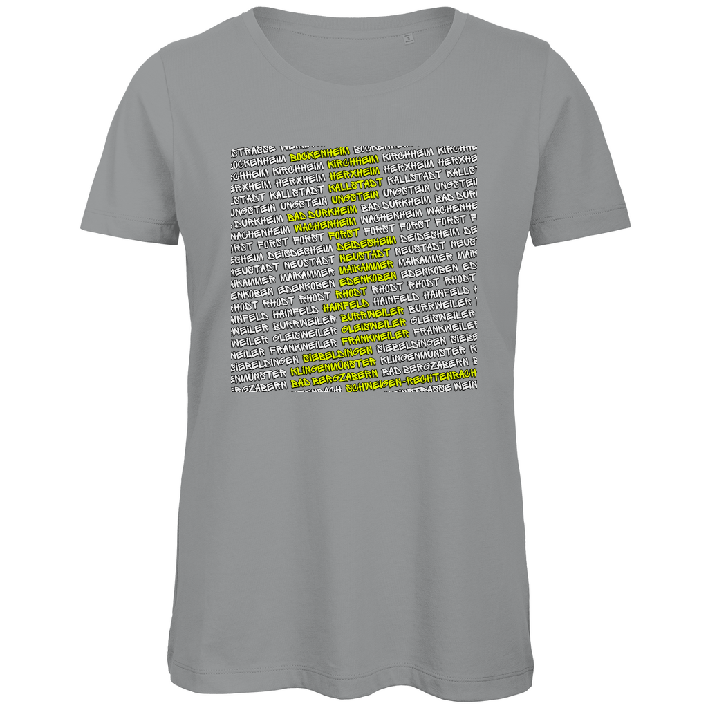 #002 Weinstraße, Damen Premium Bio T-Shirt