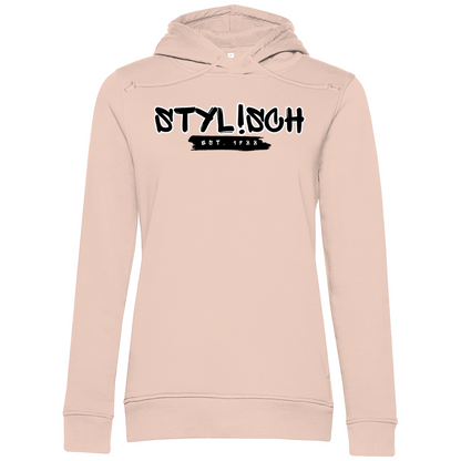 #001 STYLISCH, Damen Premium Bio Hoodie
