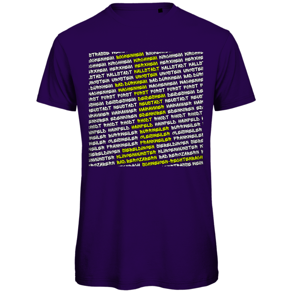 #002 Weinstraße, Herren Premium Bio T-Shirt