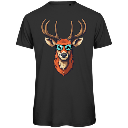 #001 Hirsch, Herren Premium Bio T-Shirt