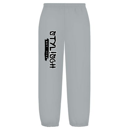 #003 STYLISCH, Herren Oversize Fluffy Sweatpants
