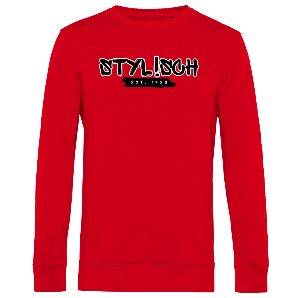#001 STYLISCH , Herren Premium Bio Sweatshirt
