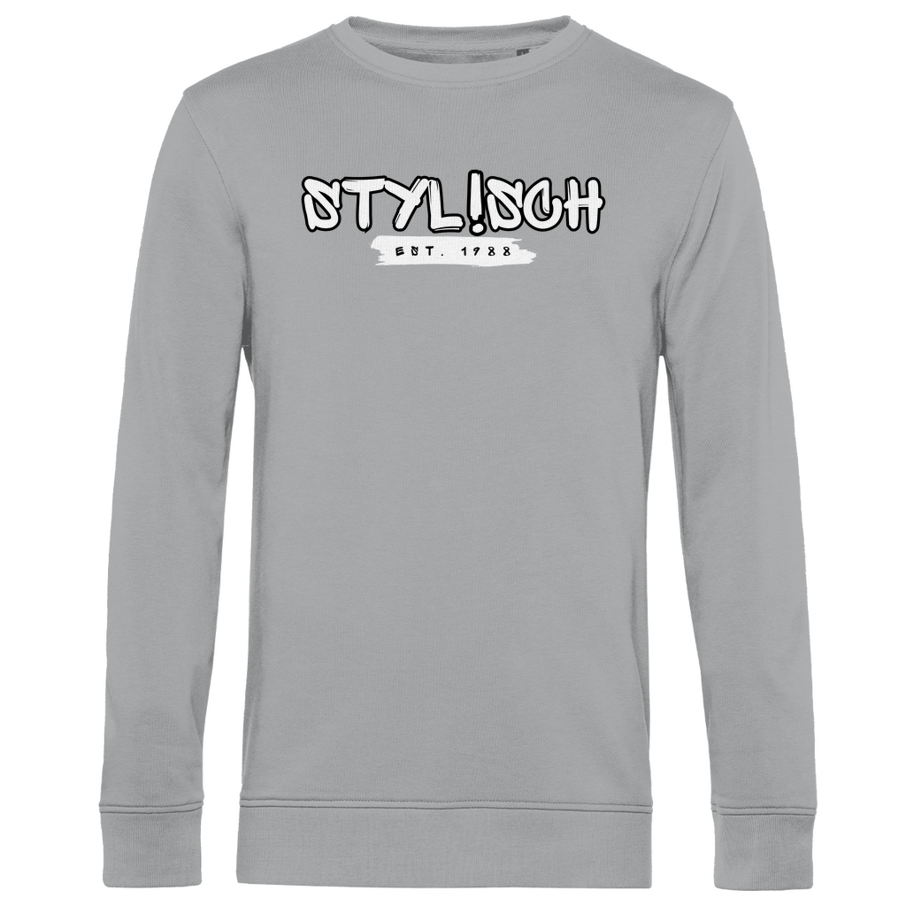 #002 STYLISCH , Herren Premium Bio Sweatshirt