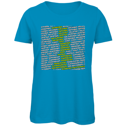 #002 Weinstraße, Damen Premium Bio T-Shirt