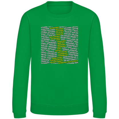 #002 Weinstraße, Kinder Sweatshirt