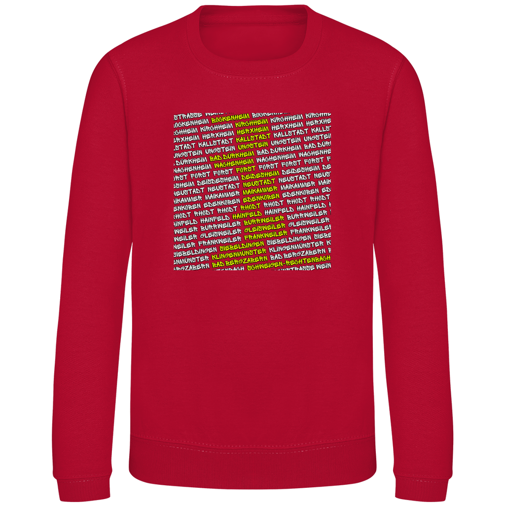 #002 Weinstraße, Kinder Sweatshirt