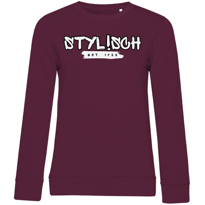 #002 STYLISCH, Damen Premium Bio Sweatshirt
