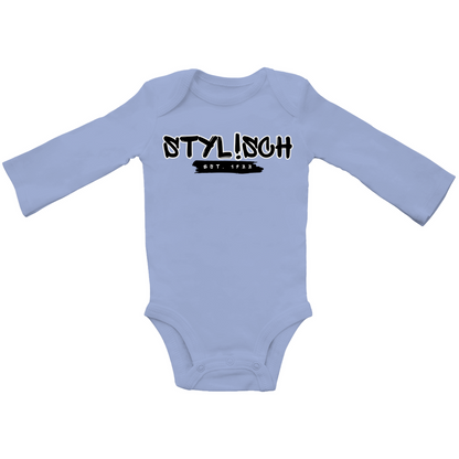 #001 STYLISCH, Baby Premium Bio Bodysuite, Langarm