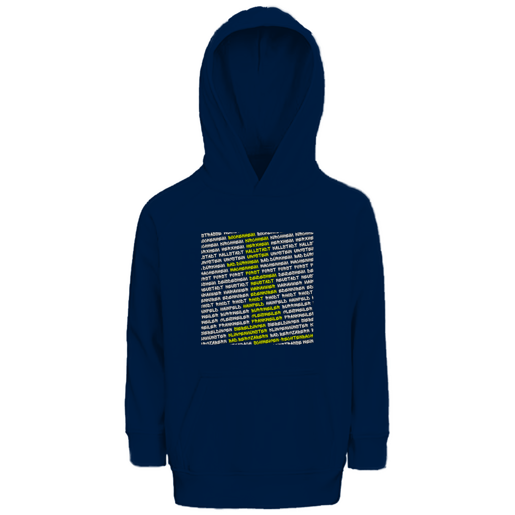 #002 Weinstraße, Kinder Premium Bio Hoodie