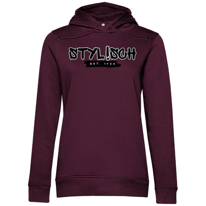 #001 STYLISCH, Damen Premium Bio Hoodie