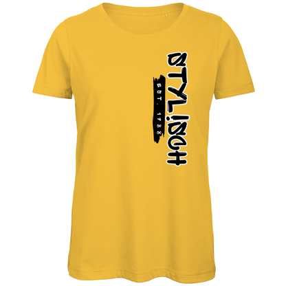 #003 STYLISCH, Damen Premium Bio T-Shirt