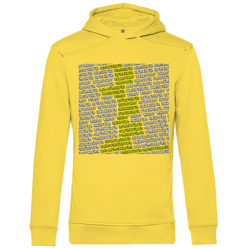 #002 Weinstraße, Herren Premium Bio Hoodie